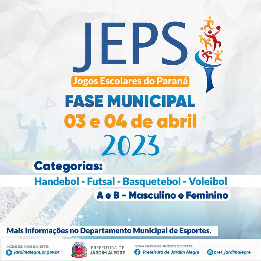 JEPS - JOGOS ESCOLARES DO PARANÁ